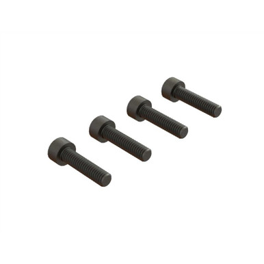 Arrma Cap Head Machine Screw M4x12mm, 4pcs, AR723412