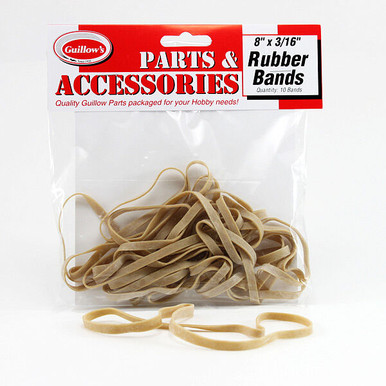 Guillow's 8in x 3/16in Rubber Band