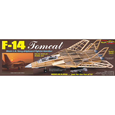 Guillow's F14 Tomcat Build N Show Model Kit