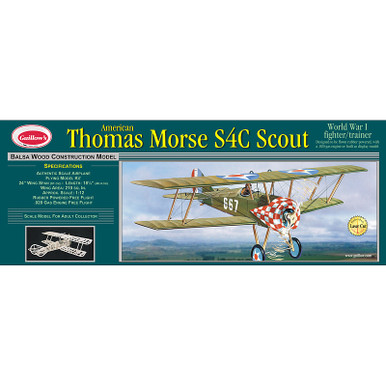 Guillow's Thomas Morse S4C Scout LaserCut