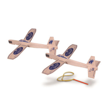 Guillow's Slickshot 12inch Glider Twin Pack