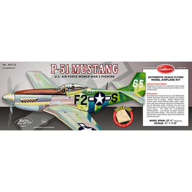 Guillow's P51 Mustang Laser Cut Model Kit