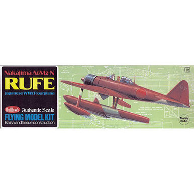Guillow's Nakijima A6M2-N Rufe Laser Cut Model Kit
