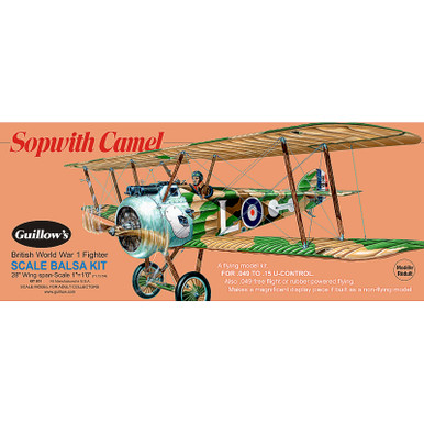 Guillow's Sopwith Camel Scale Balsa Kit