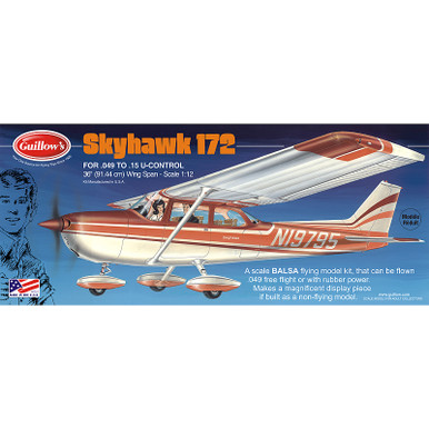 Guillow's Cessna Skyhawk Scale Balsa Kit