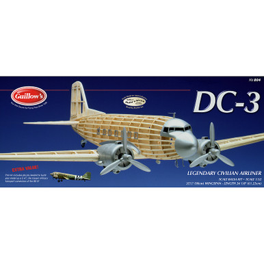 Guillow's Douglas DC3 Scale Balsa Kit