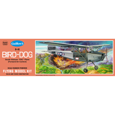 Guillow's Cessna O1E Bird Dog Scale Rubber Band Powered Model Kit