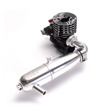 OS Engines Speed R2106 .21 On Road Engine with MR05 Manifold and EFRA2196 Pipe