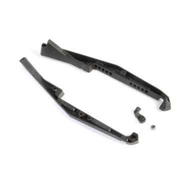 TLR Mud Guard Set, with Fan Mount, 22 5.0