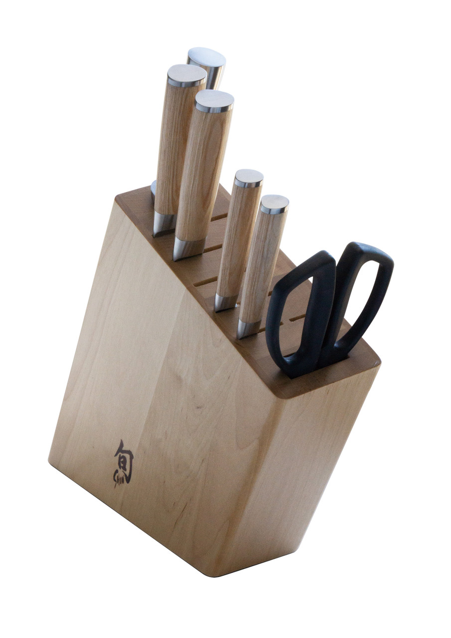 Classic White 7 Piece Birch Block Set