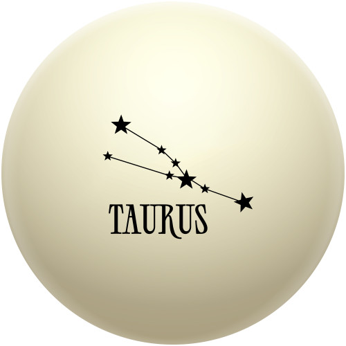 Astrological Constellation: Taurus Cue Ball