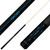 Forged Etched Series ET01 Custom Engraved Black Pool Cue – Electric Blue