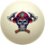 Firefighter Skull Cue Ball