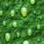 ArtScape Green Drops 7' Billiard Table Cloth