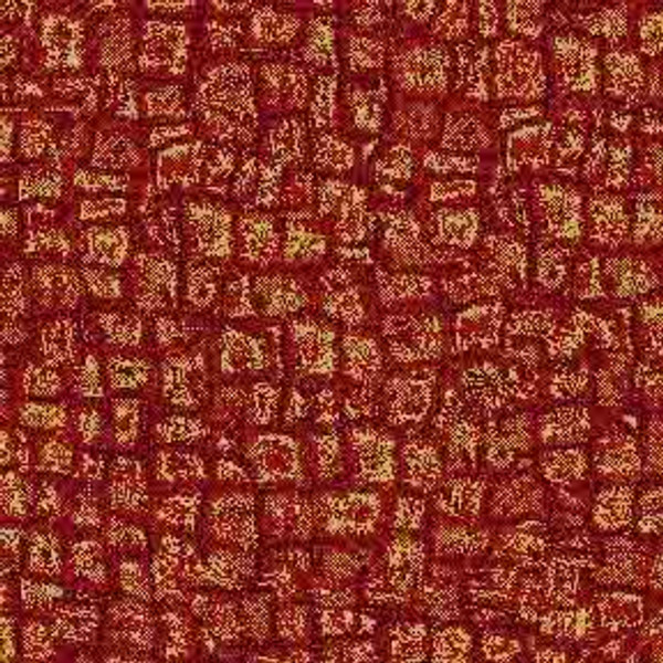 Red Mosaic 7' ArtScape Pool Table Felt