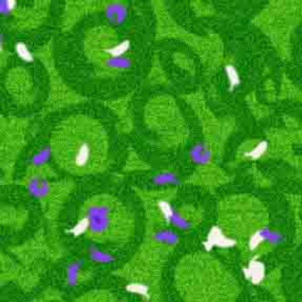 Green Confetti 7' ArtScape Pool Table Felt
