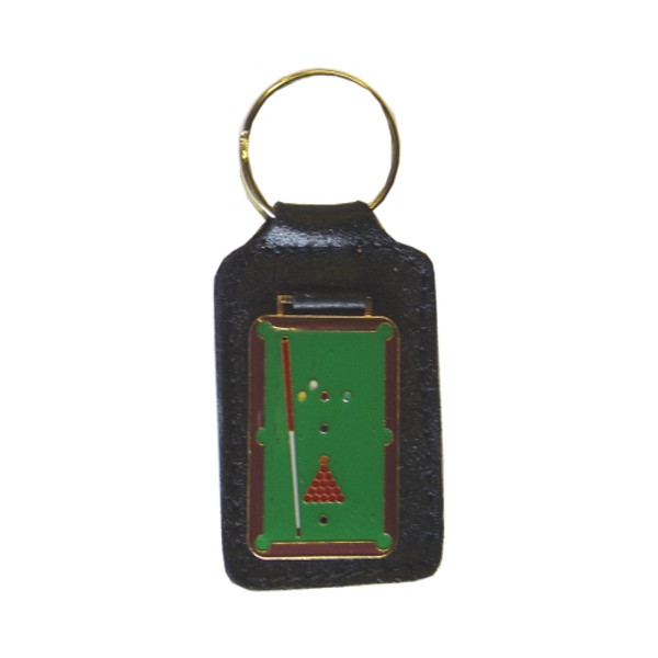 Leather Key Ring Pool Table