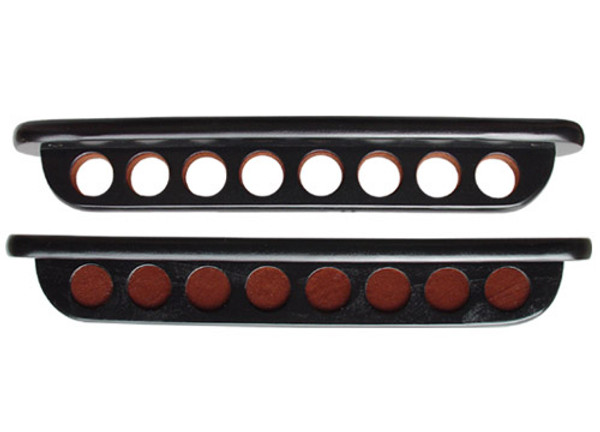 Black 8 Cue Deluxe Wall Rack