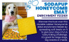 SodaPup Enrichment Lick Mat Honeycomb