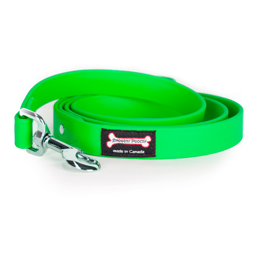 Smoochy Poochy Waterproof Leash Lime Green