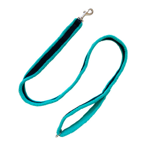 Perfect Fit Fleece Lined Leash Turquoise