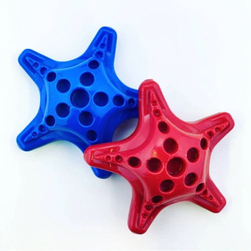 Sodapup durable chew toy starfish for interactive feeding and chewing