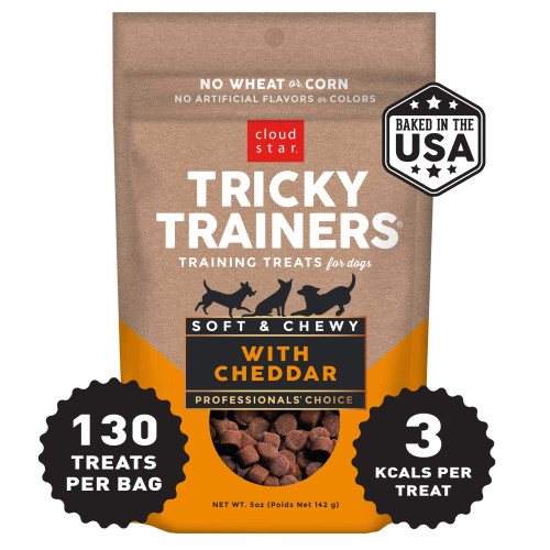 CS Tricky Trainers Soft & Chewy with Cheddar 5oz