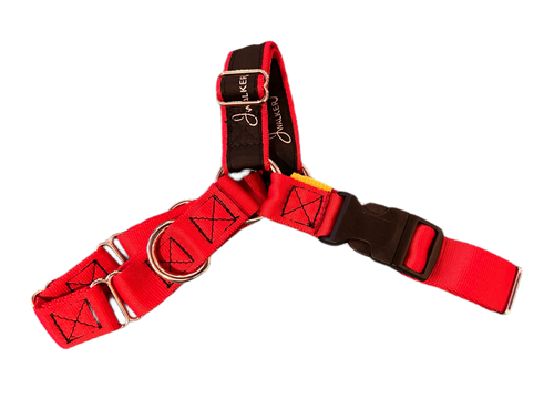 JWalker Dog Harness in Cardinal Red