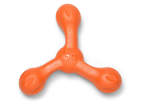 West Paw Tux Dog Toy - Tangerine - Small