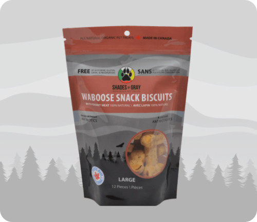 Waboose Snack Biscuits with Rabbit Meat
