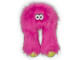 West Paw Rowdies Wilson tugging dog toy in Hot Pink