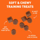 Cloud Star Tricky Trainers Soft & Chewy with Peanut Butter Dog Training Treats