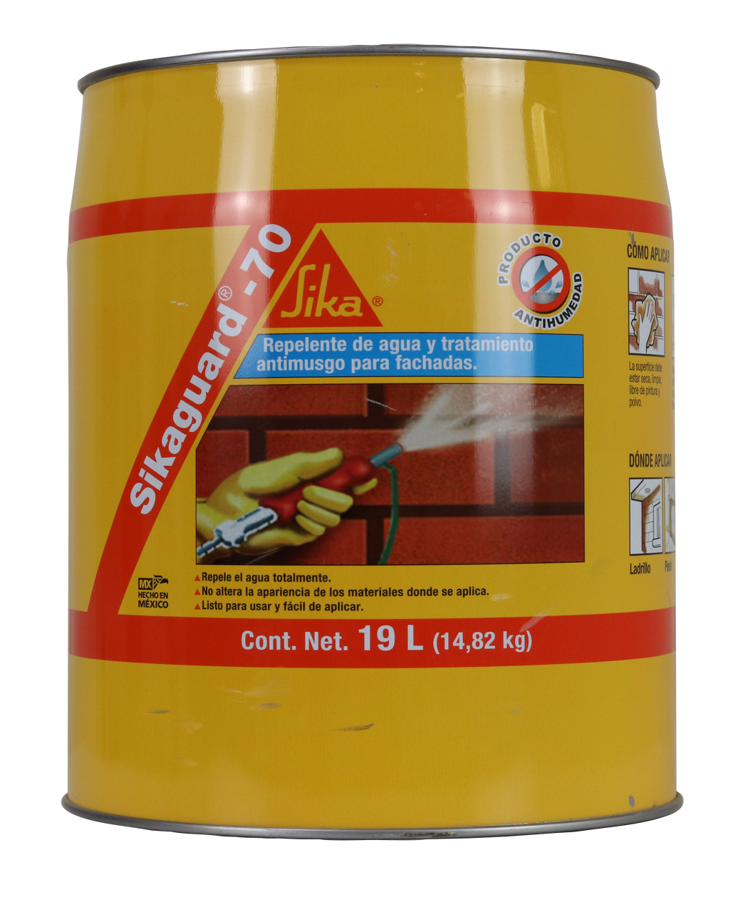 ELIMINADOR DE HONGOS EN ZONAS HUMEDAS – SIKA MATAHONGOS 4KG SIKA