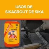 Usos de Sikagrout de Sika