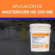 Aplicación de MASTERKURE HD 200 WB 