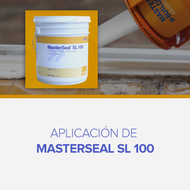 Aplicación de Masterseal SL 100