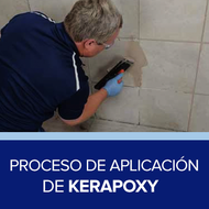 Proceso de aplicación de Kerapoxy