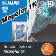 Rendimiento de Mapefer 1k