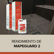 Rendimiento de Mapeguard 2 de Mapei