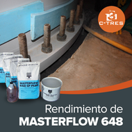 Rendimiento de Masterflow 648