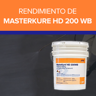 Rendimiento de MASTERKURE HD 200 WB