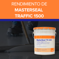 Rendimiento de MASTERSEAL Traffic 1500