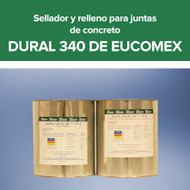 Sellador y relleno para juntas de concreto - Dural 340 de Eucomex