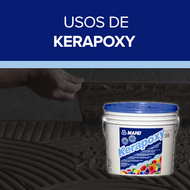 Usos de Kerapoxy de Mapei