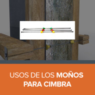 Usos de los Moños para Cimbra