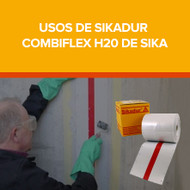 Usos de Sikadur Combiflex H20 de Sika