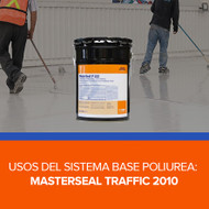 Usos del sistema base poliurea de BASF: Masterseal Traffic 2010