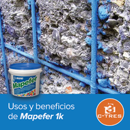 Usos y beneficios de Mapefer 1K