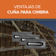 Ventajas de Cuña para cimbra