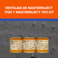 Ventajas de MASTERINJECT 1700 y MASTERINJECT 1701 KIT 